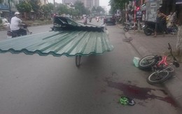 Bé trai 10 tuổi chết thương tâm vì bị tấm tôn cứa cổ
