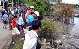 Thi thể phụ nữ nổi trên kênh Tàu Hủ ở Sài Gòn