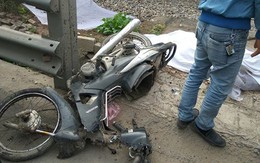Bị tàu hỏa tông văng ra quốc lộ, người đi xe máy tử vong