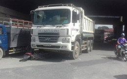 Bình Dương: Cô gái bị cán nát chân, kêu la thảm thiết dưới bánh xe ben