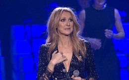 Celine Dion nhớ chồng khóc nấc trên sân khấu