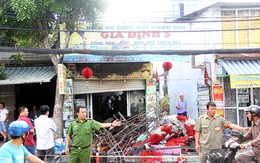 Cha chết cháy trong tư thế che chở con gái