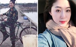 Chân dung nữ quân nhân chở nước khiến dân mạng mê mệt