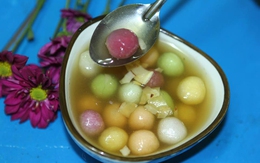 Chè bột lọc ngũ sắc xua tan lạnh giá