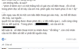 Chỉ vì cảnh phim này, một khán giả bị gọi, nháy máy hàng nghìn cuộc