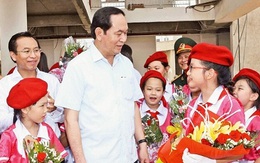 Chủ tịch nước Trần Đại Quang gửi thư chúc mừng năm học mới