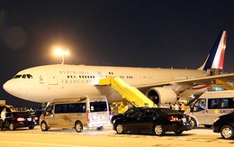 Tổng thống Pháp Hollande đến Sài Gòn