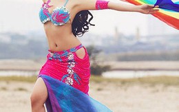Cô gái 9x có biệt tài vừa múa, vừa "phun lửa"