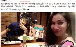 Đăng status cổ vũ Công Vinh, Thủy Tiên bị "nhắc khéo" khi nhầm lỗi nghiêm trọng