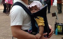 Cha mẹ dùng địu sai cách dễ khiến trẻ bị ngạt thở