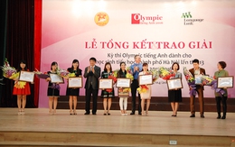 Tổng kết và trao giải Olimpic tiếng Anh tiểu học Tp. Hà Nội lần thứ 13
