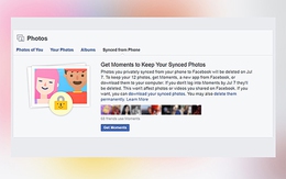 Facebook sắp xóa một album ảnh trên tài khoản người dùng
