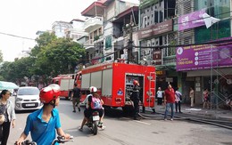 Hà Nội: Cháy cửa hàng thời trang gần Văn miếu Quốc Tử Giám