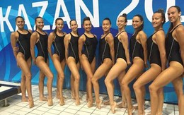 Hai nữ sinh gốc Việt xuất sắc trong đội tuyển bơi nghệ thuật Hungary