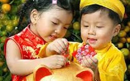 Cùng trẻ “nuôi” heo đất “lớn