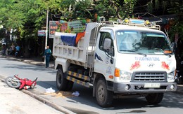 Tài xế xe ôm tử vong sau va chạm với xe ben ở Sài Gòn