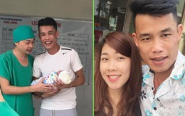Hiệp Gà hạnh phúc khoe con mới sinh