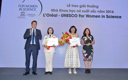 Vinh danh các nhà khoa học nữ xuất sắc Việt Nam năm 2016