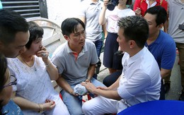 Đàm Vĩnh Hưng, Lệ Quyên nghẹn ngào trao 310 triệu đồng cho gia đình Minh Thuận