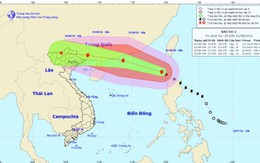 Bão số 2 vào biển Đông, miền Bắc sắp mưa to