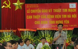 Chuyển giao 13 gói kỹ thuật cao chuyên ngành tim mạch