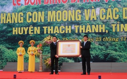 Hang Con Moong đón bằng công nhận Di tích Quốc gia đặc biệt