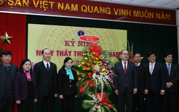 Chủ tịch Ủy ban TW MTTQ Việt Nam thăm và chúc mừng Bộ Y tế nhân ngày Thầy thuốc Việt Nam