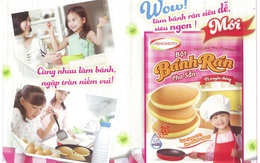 “Vui cùng con – làm bánh ngon” với bột bánh rán pha sẵn Ajinomoto
