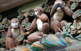 Ý nghĩa của tượng khỉ Tam Không trong chùa