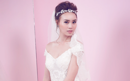 Ninh Dương Lan Ngọc diện váy cưới trong bộ hình mới