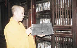 Mộc bản “độc nhất vô nhị” ở nơi sáng linh Phật Việt