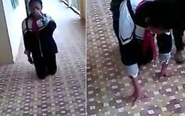 Nữ sinh bị bạn ép quỳ gối ở trường gây xôn xao mạng