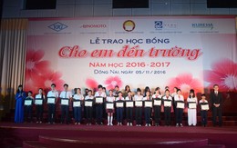 Công ty Ajinomoto Việt Nam đồng cùng trẻ em nghèo vượt khó