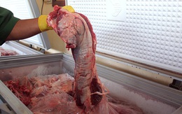 Khiếp vía với thịt lợn nái + hóa chất = thịt bò!