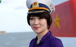 Ảnh hiếm của Hoa hậu Nguyễn Thị Huyền lần đầu tiên ra Trường Sa