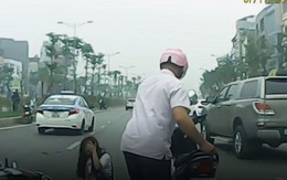 Vụ xe Innova "đánh võng" làm ngã cô gái trên đường Võ Chí Công: Tài xế lên tiếng