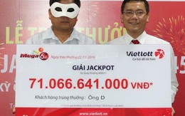 Sự thật lời đồn về những người đeo mặt nạ nhận thưởng vài chục tỷ đồng của Vietlott