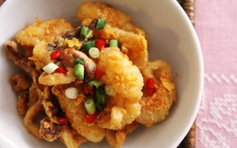 Mực tẩm bột chiên giòn thơm ngon