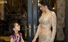Con gái 7 tuổi tới xem 'gái nhảy' Minh Thư ca hát