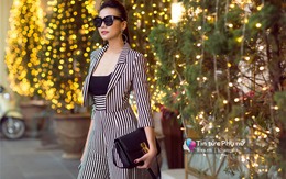 Thanh Hằng "át vía" siêu mẫu đắt giá nhất thế giới lúc này bằng đôi chân dài 1m12