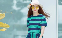 10 cách diện kẻ sọc đẹp như sao Việt