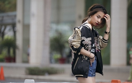 Hoàng Thùy Linh sành điệu với váy áo hot trend