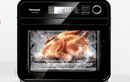 Lò hấp nướng đa năng Panasonic – tiết kiệm gấp đôi thời gian nấu nướng