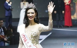 Tân hoa hậu Hoàn vũ Trung Quốc 2016 bị chê già và kém xinh