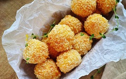 Xuýt xoa với món bánh khoai lang nhân phô mai chiên giòn tan thơm phức