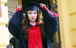 Hoa khôi sinh viên Hà Nội 2014 khoe sắc trong ảnh kỷ yếu