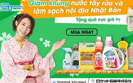 Khuyến mại: Nemo.vn tặng khách hàng nước tẩy lồng giặt Nhật Bản và nước rửa chén bát Wai 4 lít
