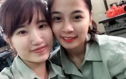 Cô gái bất ngờ nổi tiếng với nick-name "hot girl công xưởng"