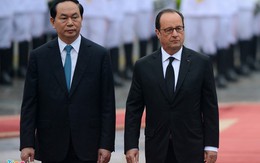 Ngày đầu tiên của Tổng thống Francois Hollande tại Hà Nội