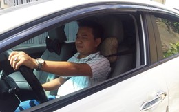 Bác tài Uber không ngại khó đưa hành khách đi cấp cứu trong đêm